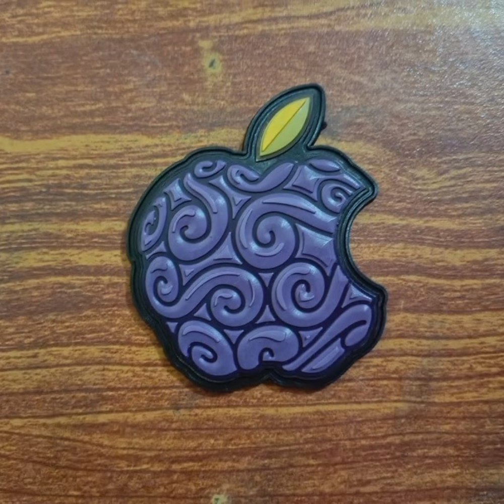 Gum Gum Devil Apple PVC Patch