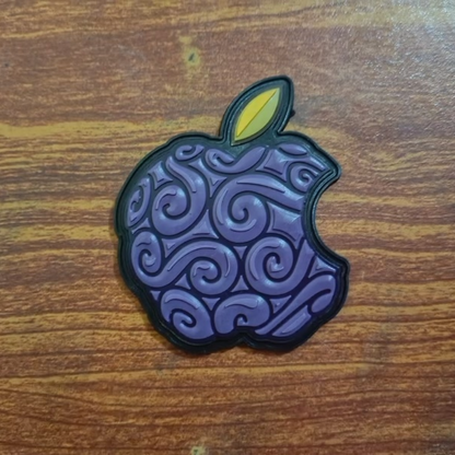 Gum Gum Devil Apple PVC Patch