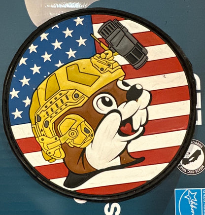 American Military Bucee Rubber PVC Patch