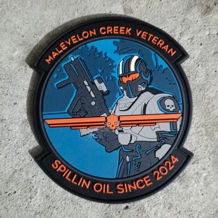 Helldivers 2 Patch PVC Rubber