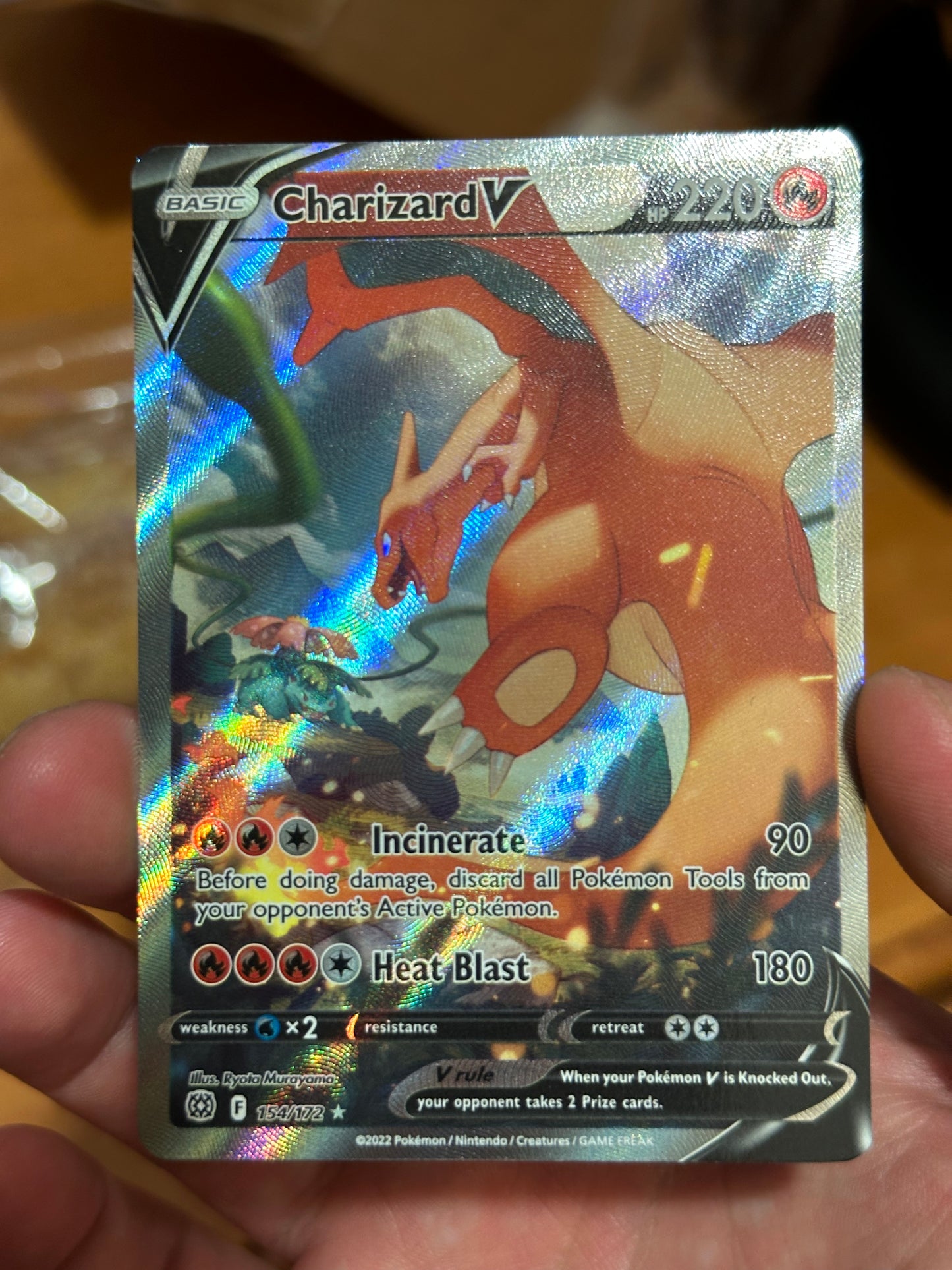 Charizard V Alternate Art Duck Race