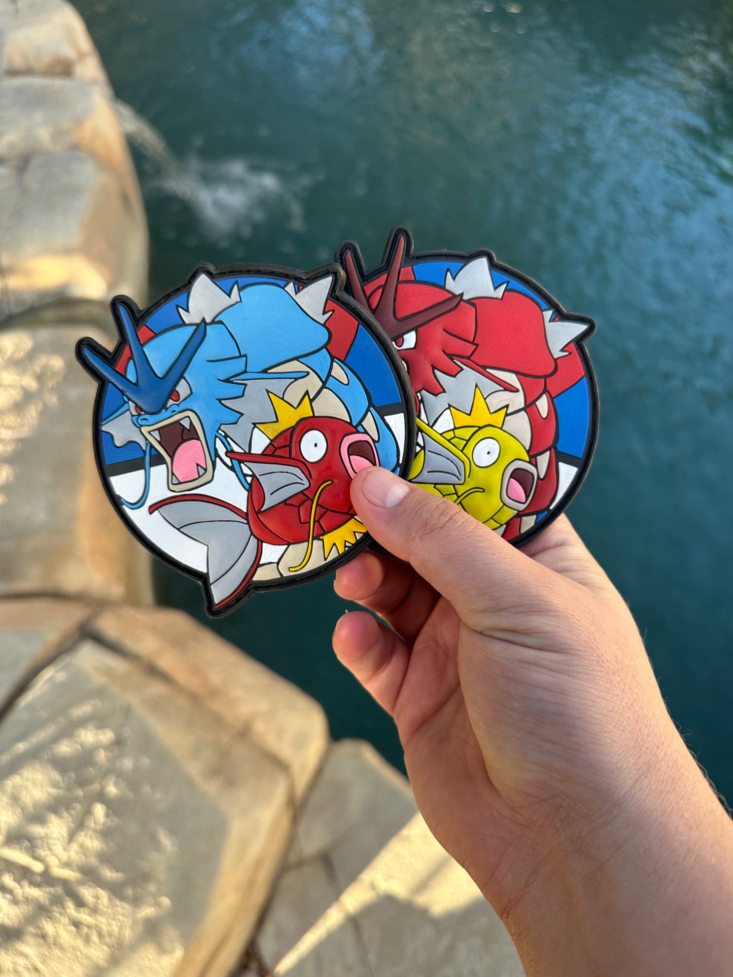 Gyarados PokeEVO Morale PVC Patch